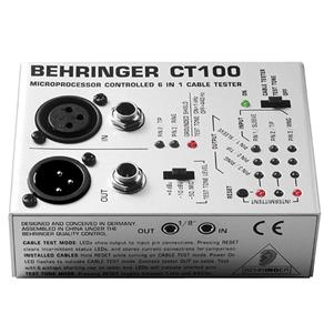 Testador de Cabos Ct100 - Behringer