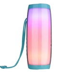 TG157 À Prova D'água LED Cor Luz Sem Fio Bluetooth Chamada De Música Alto-falante Caixa De Som