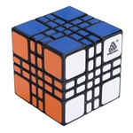 ThinkMax® 4x4x4 Mixup Além disso Preto cubo mágico quebra-cabeça