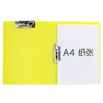 TIANSE A4 Folder Double Strong Clamp Insert File Folder Plate Clamp Paper Clip