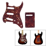 Tortoise guitarra vermelha Guarda Pick Voltar Placa com 20pcs Parafusos para Stratocaster Strat Guitarra elétrica do estilo