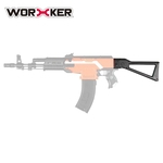 TRABALHADOR Toy Modelo Sniper Mod ombro Stock N-Strike Elite Para AK