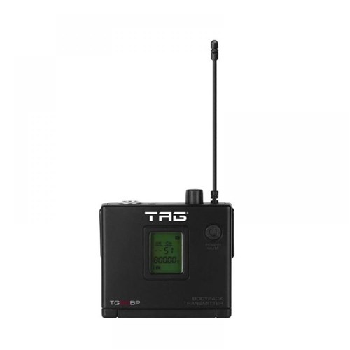 Transmissor Bodypack para Microfone Sem Fio Tagsound Tg-88bp - Uhf