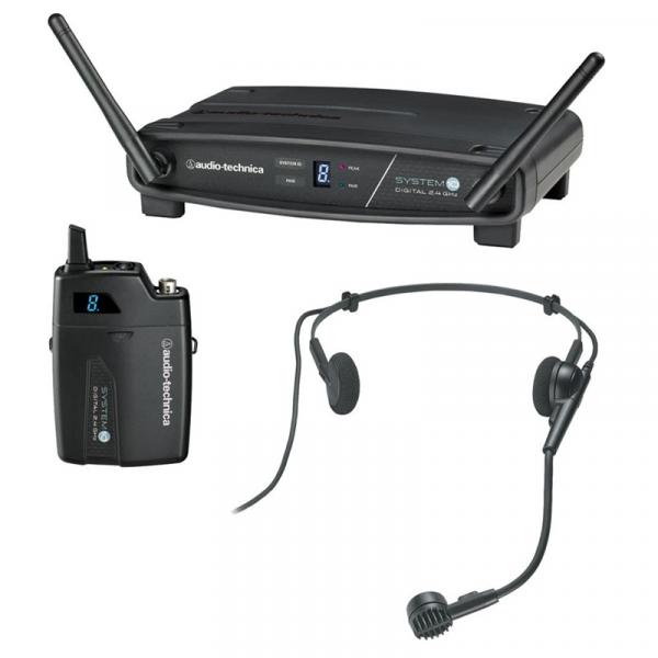 Microfone Sem Fio Audio Technica ATW1101/H Headset