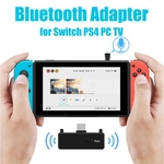 Transmissor de áudio sem fio adaptador Bluetooth 5.0 EDR A2DP baixa latência para Nintendo Mudar PS4 TV PC Games