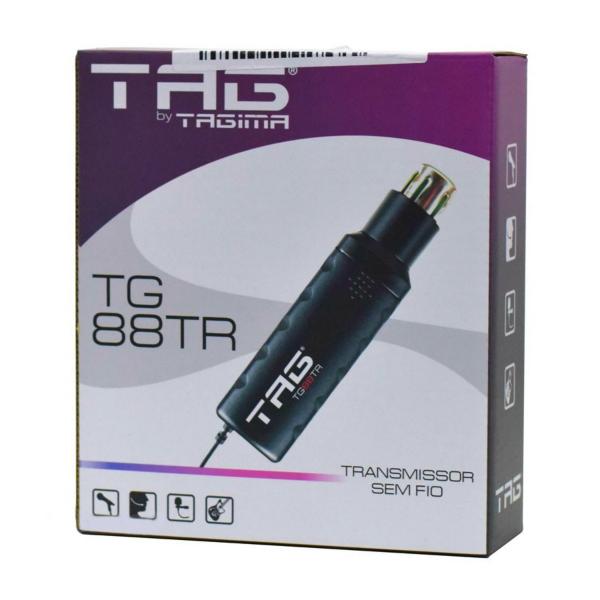 Transmissor Sem Fio Frequência UHF TG-88 TR - Tag Sound - Tagsound