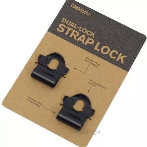 Trava Strap Lock P Correias Dual-lock D'addario Pw-dlc-01 - Daddario