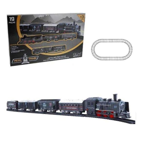 Trem Super Trilho Real Train - Zoop Toys