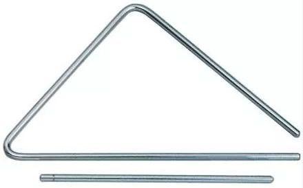 Triangulo De Aço Fino 30cm Torelli Tl601