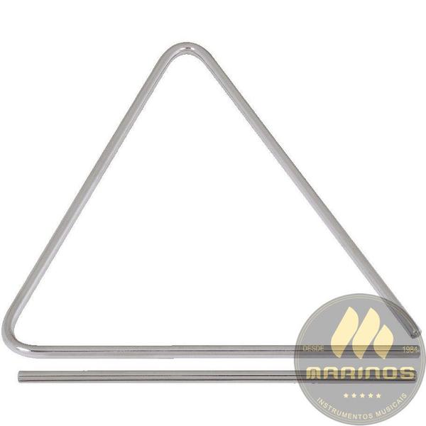 Triangulo GOPE Aço Cromado 8" X 20 Cm LIGA SONORA 826