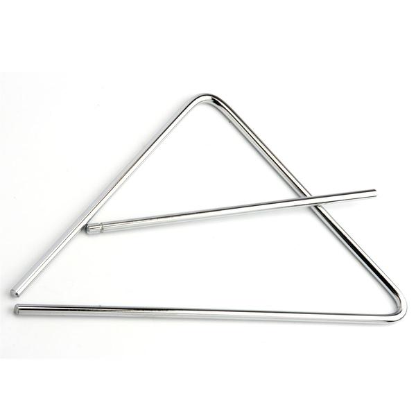 Triângulo Médio Cromado 25Cm Metal 19015 Luen