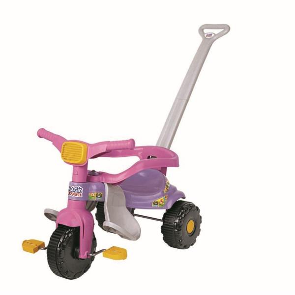 Triciclo Infantil Tico Tico Festa Magic Toys Rosa