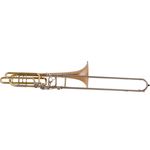 Trombone de Vara Baixo Bb/f/eb/d Hsl-830l Laqueado Harmonics