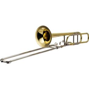 Trombone de Vara Tenor Bb/F Hsl-801L Laqueado Harmonics