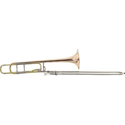 Trombone de Vara Tenor Bb/F Hsl-802l Laqueado Harmonics