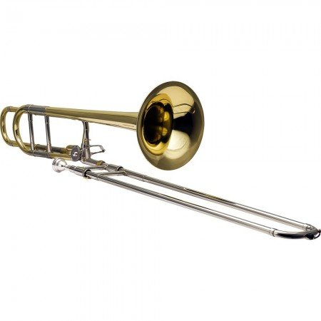 Trombone de Vara Tenor em Bb/f Hsl-801l Laqueado Harmonics