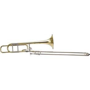Trombone de Vara Tenor em Bb/F Hsl-801L Laqueado Harmonics