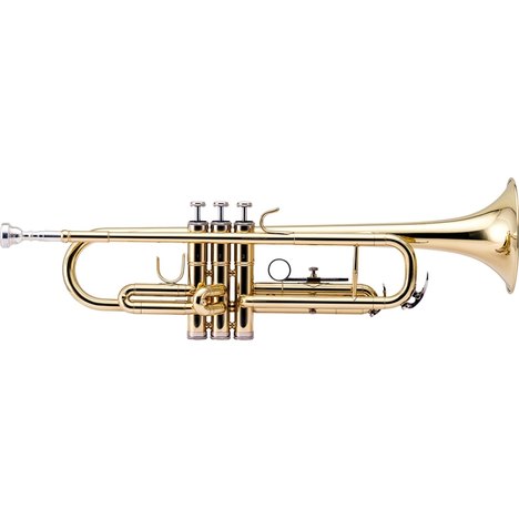 Trompete Bb Htr-300L Laqueado Harmonics.