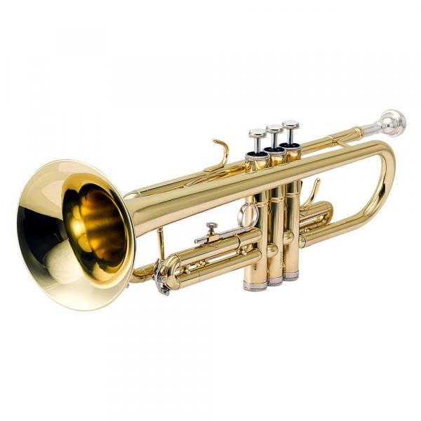 Trompete Bb HTR-300L Laqueado Harmonics