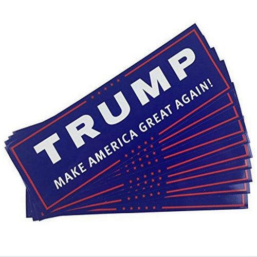 Trump fazer América Great Again 2016 Adesivo 10 blocos