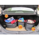 TS 37L Car Styling Folding Tidying balde de armazenamento caixa dobrável traseira Auto Trunk Organizer