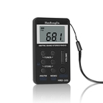Radio Stereo / FM Rádio Mini Digital Sintonia portátil AM com fone de ouvido e bateria recarregável de Walk