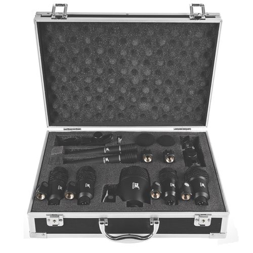Tsi - Kit com 7 Microfones para Bateria Dsm7
