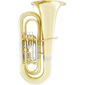 Tuba Bb 4/4 4 Pistos Hbb-534L Laqueada Harmonics