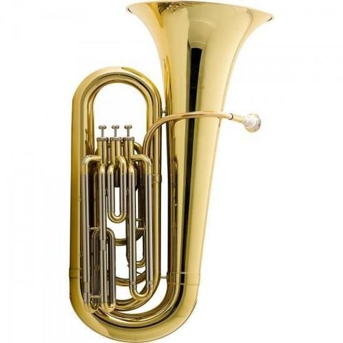 Tuba Bb 3/4 3 Pistos Hbb-l332l Laqueada Harmonics
