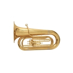 Tuba Sinfonico Dolphin 3 Pistos Sib Laqueado Com Estojo Abs 5936