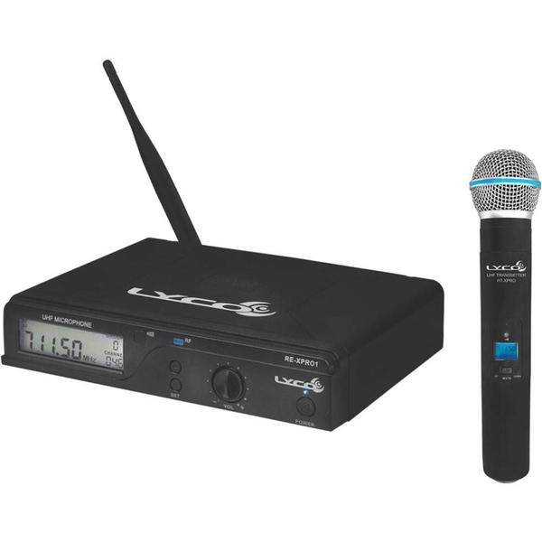 Uhx Pro 01 M - Microfone S/ Fio de Mão Uhxpro-01m Lyco