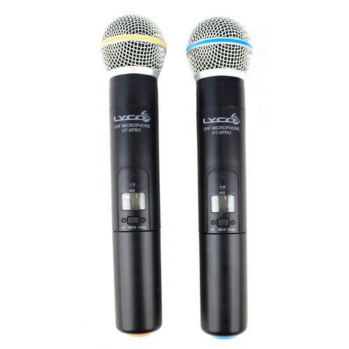 UHXPRO02MM - Microfone S/ Fio de Mão Duplo UHX PRO 02 MM - Lyco