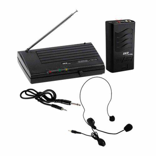 Vhf855 - Microfone S/ Fio Headset e Instrumento Vhf 855 - Skp
