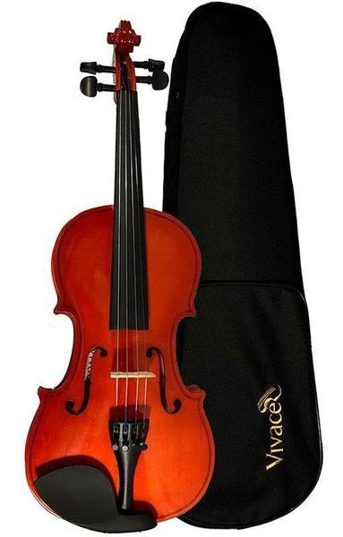 Viola Classica 4/4 Vivace Mozart VMO44 Verniz Natural Case
