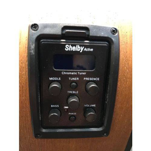 Violão Eletroacústico C/ Eq 3 Bandas Cap. Piezo Sn61c Shelby