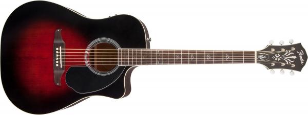 Violao Fender 096 8630 - Wayne Kramer Royal Tone Dreadnought Ce - 000 - Vintage Sunburst
