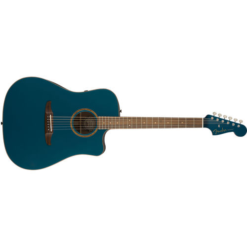 Violao Fender 097 0913 - Redondo Classic W/ Deluxe Gig Bag - 299 - Cosmic Turquoise