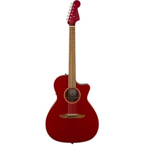 Violão Fender 097 0943 - Newporter Classic W/ Deluxe Gig Bag - 215 - Hotrod Red Metallic