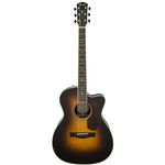 Violao Fender Paramount Triple0 com Case 096 0291 - Pm-3 Deluxe - 203 - Vintage Sunburst