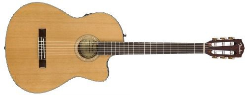 Violao Fender Thinline Nylon Case Cn-140 Sce Tampo Maciço