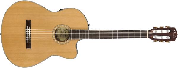 Violao Fender Thinline Nylon com Case 096 2714 Cn140 Sce Nt