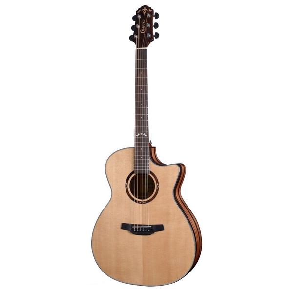 Violão G.audit.cutway Tampo Solid Spruce B/s Ebano Crafter