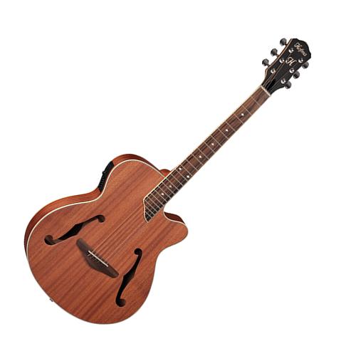 Violão Hofma Mini Jumbo Satin Natural - Golden Guitar