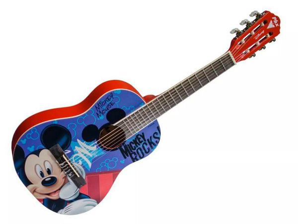Violão Infantil 1/2 Disney Mickey Mouse Rocks Vid-MR1 - Phoenix
