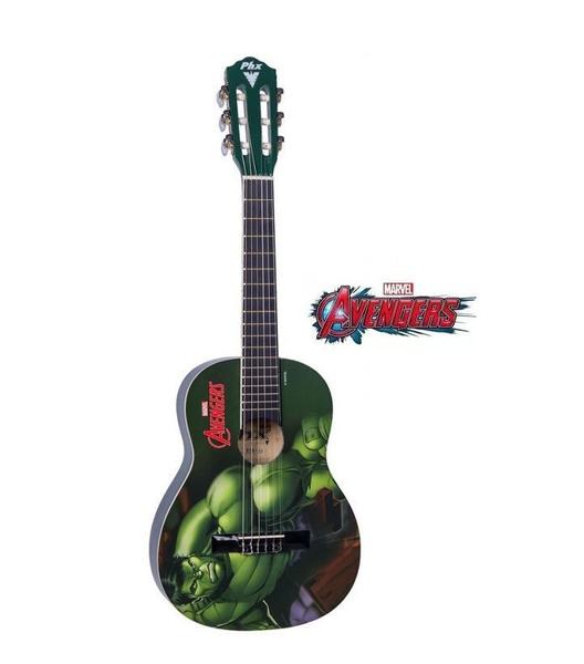 Violão Infantil Hulk Marvel Avengers Nylon PHX - Phoenix