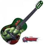 Violão Infantil Marvel Vim-h1 Hulk - Nylon Phx