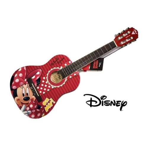 Violão Infantil VID-MN1 Disney Minnie Acompanha Capa PHX