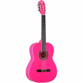 Violão para Iniciantes Tagima Nylon Memphis Ac 39 Rosa Pink