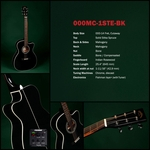 Violão Sigma Guitars By Martin 000mc 1ste Bk