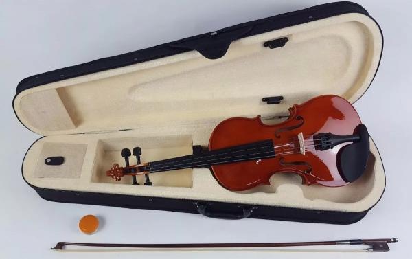 Violino 1/2 Rajado com Estojo - Custom